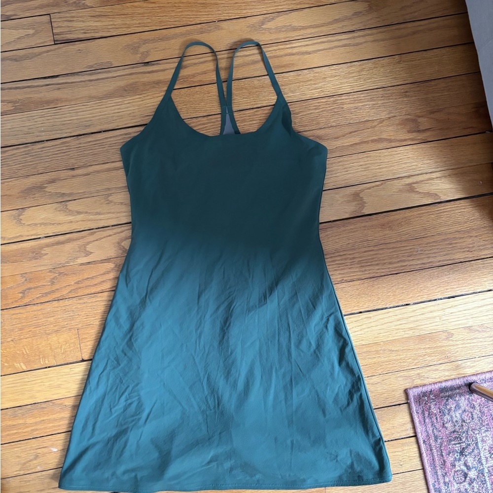 Outdoor Voices Forest Green Dress